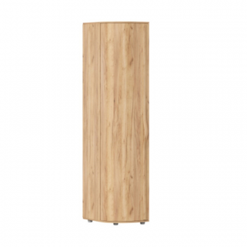 Марта-2 Шкаф окончание с гнутой дверью левый (Дуб золотой/Дуб Тортуга)