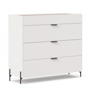 Лайт Комод 1200 (Белый/Дуб Маувелла)