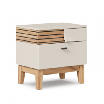 Нильс Тумба прикроватная левая (Кашемир/Дуб Тортуга)