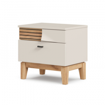 Нильс Тумба прикроватная правая (Кашемир/Дуб Тортуга)