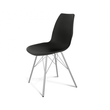 Стул SHT-ST29/S37 Черный/хром лак