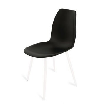 Стул SHT-ST29/S95-1 Чёрный/белый муар