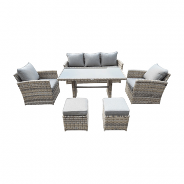 Комплект мебели ZOYA из искусственного ротанга бежевый