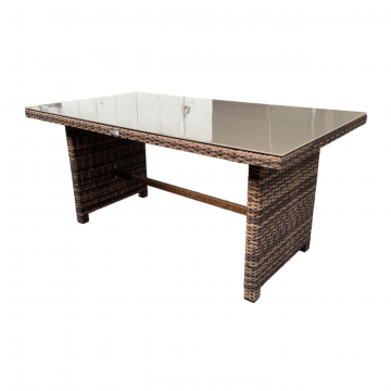 Обеденный стол FIONA в коричневом цвете