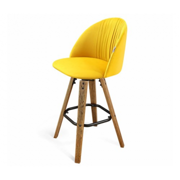 Стул полубарный SHT-ST35-1/S93 Имперский желтый