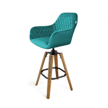 Стул барный SHT-ST38/S93 Альпийский бирюзовый