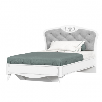 Элис Кровать полутороспальная 1200 (Белый)