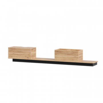 Урбан Тумба приставная (Дуб золотой/Чёрный)