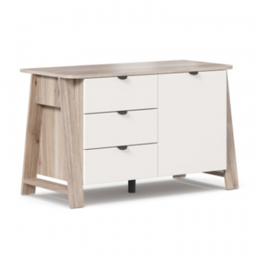 Нео Тумба 1060 для стола (Дуб Маувелла PR/Белый)