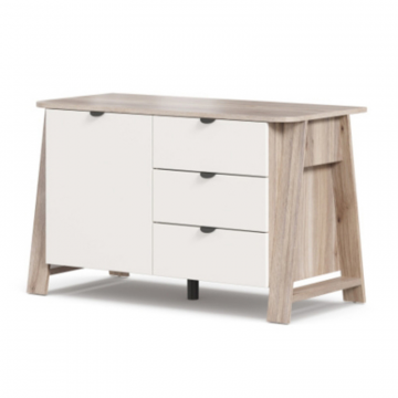 Нео Тумба 1060 для стола (Дуб Маувелла PR/Белый)