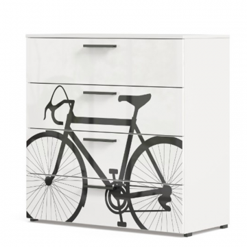 Джоли Комод Тип 2 (Серый шелк)