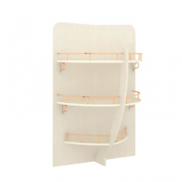 Калипсо Полка прикроватная большая (Сономе эйч темная/Штрихлак)