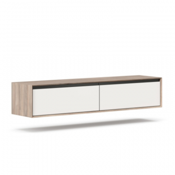 Электра  Тумба 1800 (6650 д) (Вяз дымчатый/Белый)