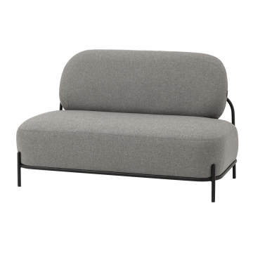 Диван Стоун рогожка серый