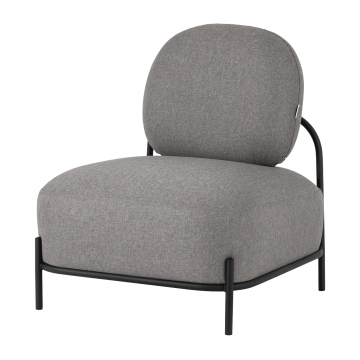 Кресло Стоун рогожка серый