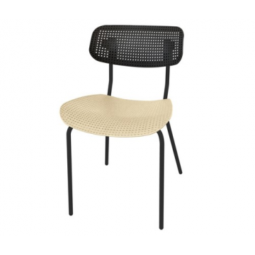 Стул Точка Роста SHT-S85М Черный/бежевый/черный муар