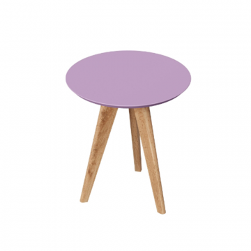 Стол журнальный Тип 8 H 450 (Софт Сирень/Дуб Вотан)