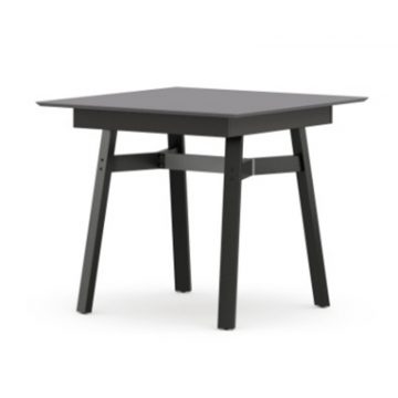 Элиот Стол обеденный 900 (Оникс Серый/Чёрный)