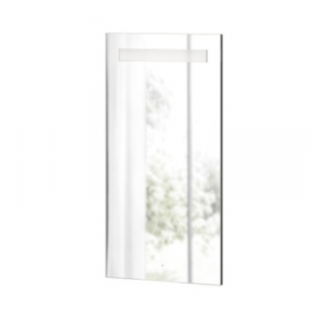 Фиджи Зеркало настенное с подсветкой (Чёрный)