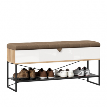 Фиджи Скамья 1190 (Дуб Золотой/Белый)