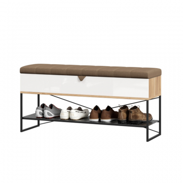 Фиджи Скамья 1190 (Дуб Золотой/Белый)