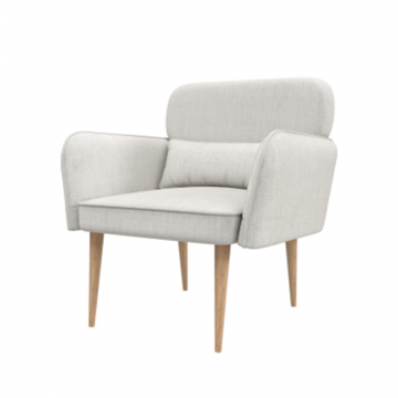 Кресло Тео (Серый, ткань Beatto Plan-1)