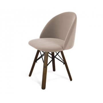 Стул SHT-ST35/S70 Латте/темный орех/черный