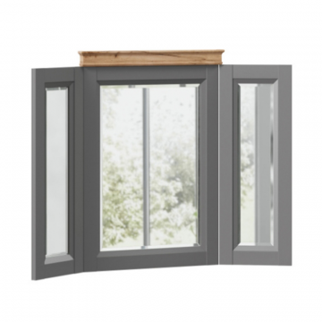 Амели Зеркало распашное (Оникс Серый)