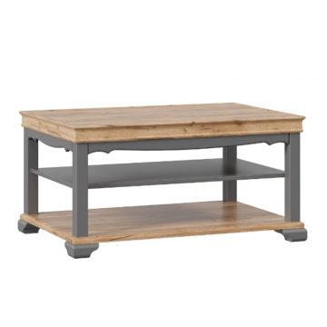 Амели Стол журнальный (Оникс Серый/Дуб Тортуга)