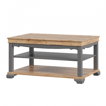 Амели Стол журнальный (Оникс Серый/Дуб Тортуга)