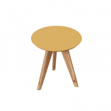 Стол журнальный Тип 8 H 350 (Софт Шафран/Дуб Вотан)