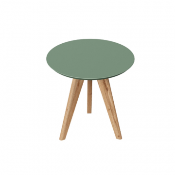 Стол журнальный Тип 8 H 400 (Болотный/Дуб Вотан)