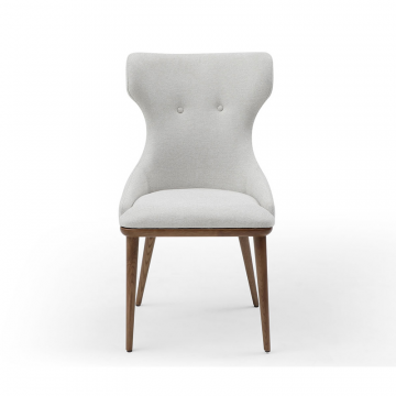 Стул Augusta, кремовый/орех