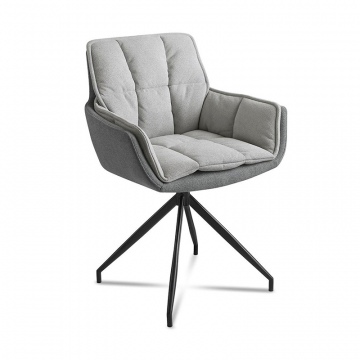 Стул Lotta, серый/темно-серый