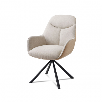 Стул Mabel, бежевый/мокко