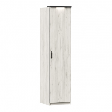 Техно Шкаф одностворчатый (Дуб Крафт белый)