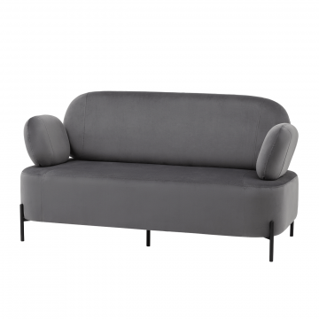 Диван Кэнди велюр серый