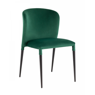 Стул Лори велюр зелёный