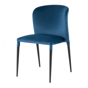 Стул Лори велюр синий