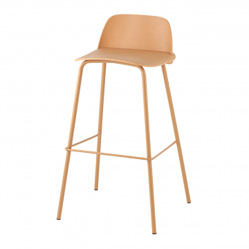 Стул барный Mist желтый