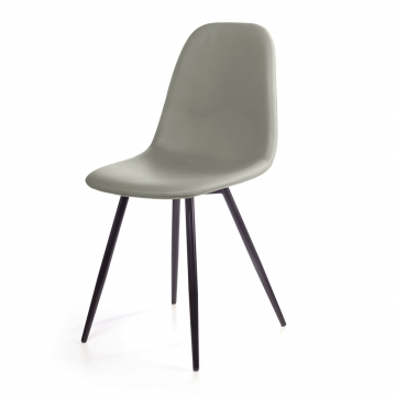 Стул TED, нанокожа Palermo 09, коричневый