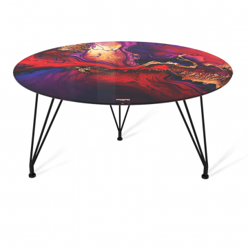 Столик журнальный SHT-TU29/H36/ТТ32 60 СТЕКЛО/МДФ