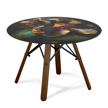 Столик журнальный SHT-S70/ТТ32 60 СТЕКЛО/МДФ