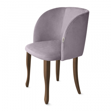 Стул SHT-ST33/S122 сиреневый на деревянном каркасе