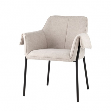 Кресло Бесс рогожка бежевый