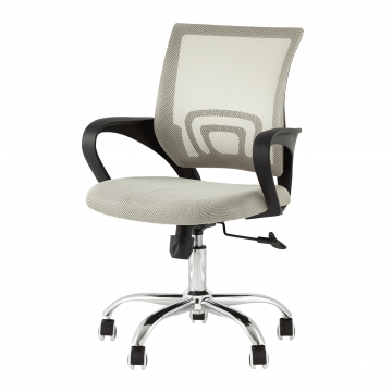 Кресло офисное TopChairs Simple New серый