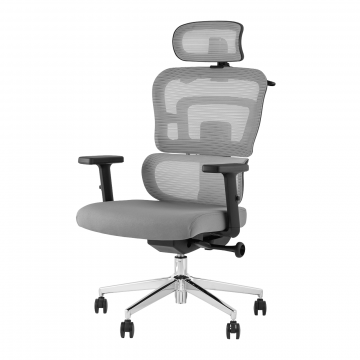 Кресло офисное TopChairs Techno серый