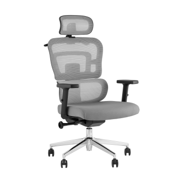 Кресло офисное TopChairs Techno серый