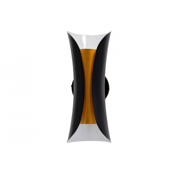 92EL-22032 Бра металлич., цвет чёрный. h34см