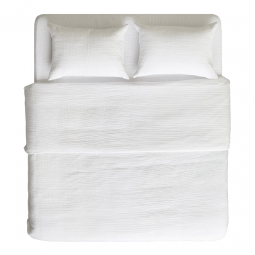 Пододеяльник из муслина, цвет белый - 220х240 см